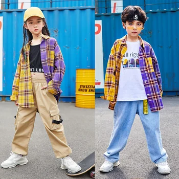 New Children Street Dance Practice Clothing Boys And Girls Hiphop Dance Performance Costumes Kids Jazz Dance Jacket Pants VO113 
New Children Street Dance Practice Clothing Boys And Girls Hiphop Dance Performance Costumes Kids Jazz Dance Jacket Pants VO113