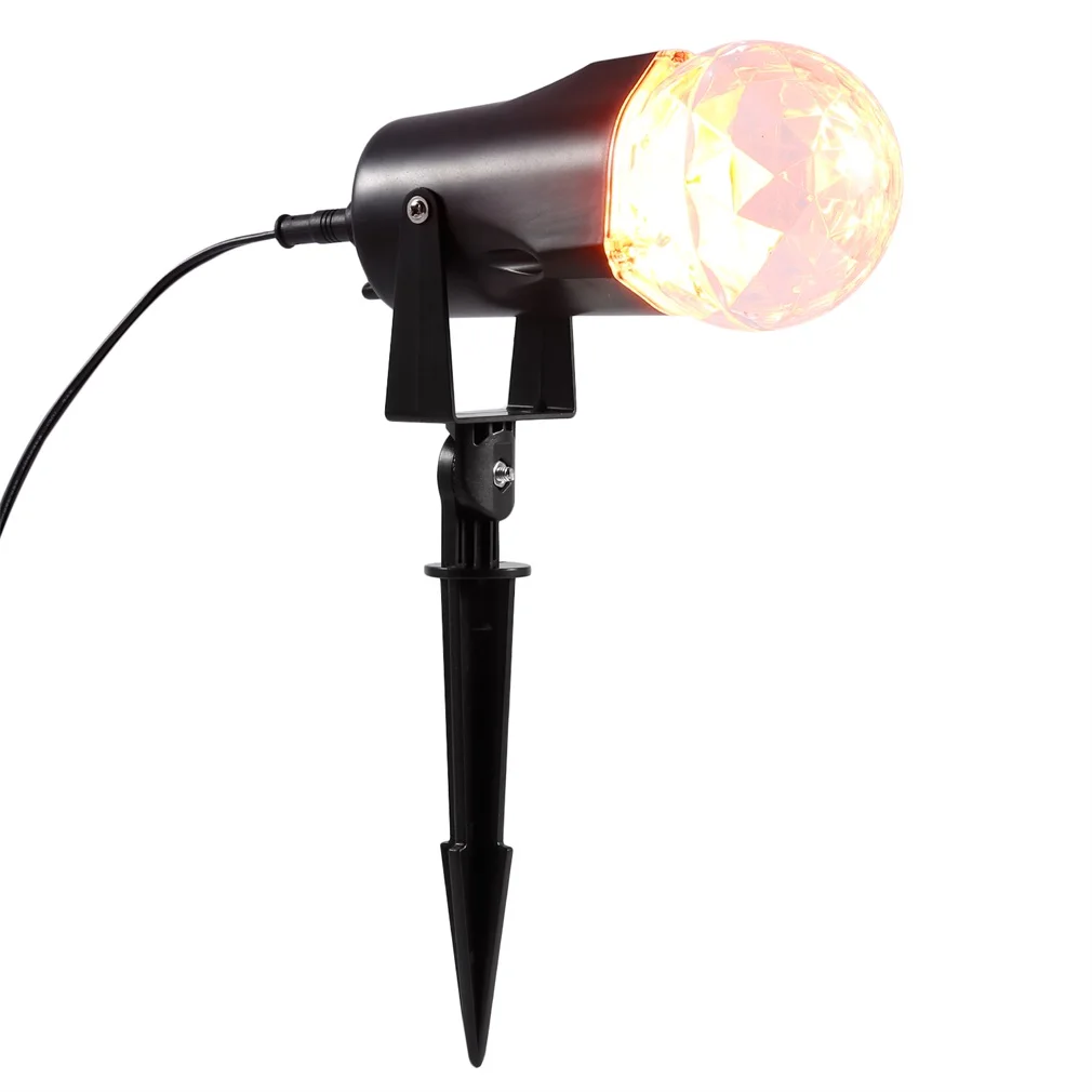 Waterproof Spotlight Rotating Led Projector Light with Flame Lightings for Christmas Festival Decorations Orange+Warm White
Waterproof Spotlight Rotating Led Projector Light with Flame Lightings for Christmas Festival Decorations Orange+Warm White