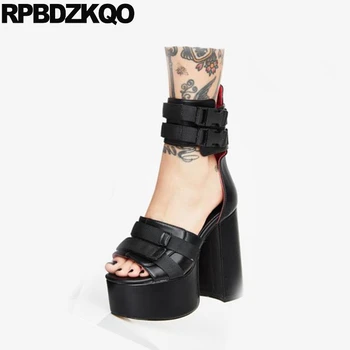 plus size big fetish open toe shoes ladies women gothic platform boots punk chunky extreme 10 sandals black goth high heel ankle
plus size big fetish open toe shoes ladies women gothic platform boots punk chunky extreme 10 sandals black goth high heel ankle