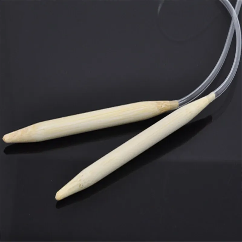 10mm Bamboo Circular Knitting Needles Transparent Tube Double Pointed Crochet Hook Set Hand Sewing Tool 100cm(39 3/8") long,1PC
10mm Bamboo Circular Knitting Needles Transparent Tube Double Pointed Crochet Hook Set Hand Sewing Tool 100cm(39 3/8") long,1PC