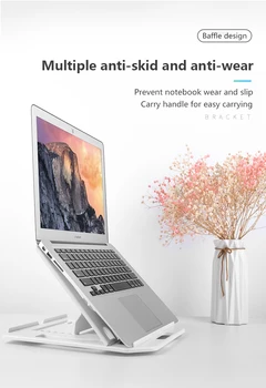 Laptop Holder Stand Height Adjustment 360 Degree Rotating Bottom Notebook Cooling Pad Bracket Phone Stand
Laptop Holder Stand Height Adjustment 360 Degree Rotating Bottom Notebook Cooling Pad Bracket Phone Stand