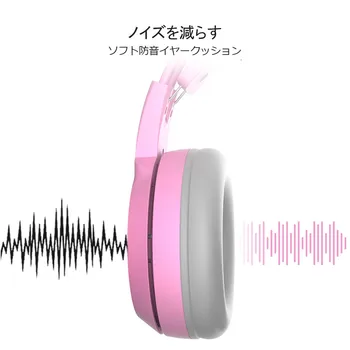Virtual Channel Cat Ear Gaming Headset Earmuff USB Plug Lightweight Noise Canceling LED Indicator Ergonomic Gift Realistic Cute
Virtual Channel Cat Ear Gaming Headset Earmuff USB Plug Lightweight Noise Canceling LED Indicator Ergonomic Gift Realistic Cute