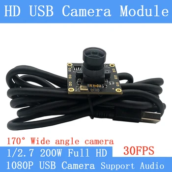 170° Wide-angle 2MP Surveillance camera 1080p Full Hd MJPEG 30fps High Speed USB Camera Module Android Linux UVC Webcam Support
170° Wide-angle 2MP Surveillance camera 1080p Full Hd MJPEG 30fps High Speed USB Camera Module Android Linux UVC Webcam Support