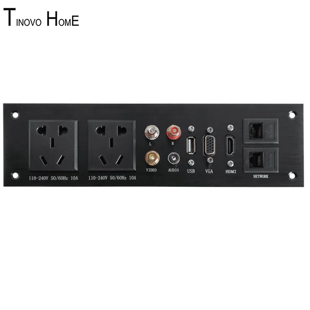 Multimedia information socket/wall socket/video audio AV HDMI USB VGA network Aluminum alloy panel socket
Multimedia information socket/wall socket/video audio AV HDMI USB VGA network Aluminum alloy panel socket
