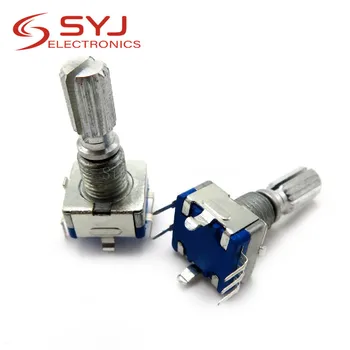 5pcs/lot Plum handle 20mm rotary encoder coding switch / EC11 / digital potentiometer with switch 5 Pin In Stock
5pcs/lot Plum handle 20mm rotary encoder coding switch / EC11 / digital potentiometer with switch 5 Pin In Stock