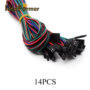 1 set 14pcs 3D Printer Parts new cables complete wiring cables set For RAMPS 1.4 Endstops Thermistors Motor dupont cable
1 set 14pcs 3D Printer Parts new cables complete wiring cables set For RAMPS 1.4 Endstops Thermistors Motor dupont cable