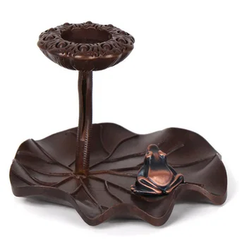 MOZART Pure Copper Incense Burner Lotus Leaf Flow Backwards Incense Creative Buddhist Temple Incense Burner Ornaments Bronze
MOZART Pure Copper Incense Burner Lotus Leaf Flow Backwards Incense Creative Buddhist Temple Incense Burner Ornaments Bronze