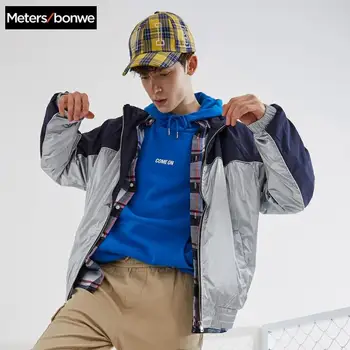 Metersbonwe Spring New Men's Casual Jackets Male Fashion Sport Jacket Stand collar Stitching hit color trend Jacket Street Tops
Metersbonwe Spring New Men's Casual Jackets Male Fashion Sport Jacket Stand collar Stitching hit color trend Jacket Street Tops