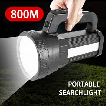 9000MAh 800M LED Work Light Rechargeable Lamp led Handheld Portable Flashlight Searchlight for Multi-function Long Shots Lamp
9000MAh 800M LED Work Light Rechargeable Lamp led Handheld Portable Flashlight Searchlight for Multi-function Long Shots Lamp
