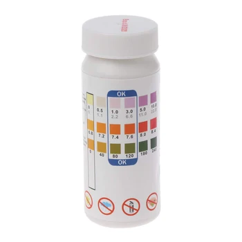50pcs/Bottle 3-in-1 Swimming Pool Test Paper Chlorine PH Value Alkalinity Water Quality Test Strips
50pcs/Bottle 3-in-1 Swimming Pool Test Paper Chlorine PH Value Alkalinity Water Quality Test Strips