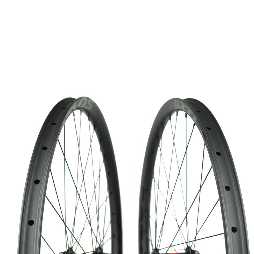 

29er Novatec D411/D412SB Hubs Asymmetric 24mm inner width XC Trail All Mountain carbon wheelset - WM-i24A-9-N