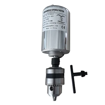 200W DC Spindle motor , DC12-48V 12000rpm, Engraving milling grind air-cooling Long mouth tightening 1.5mm - 10mm
200W DC Spindle motor , DC12-48V 12000rpm, Engraving milling grind air-cooling Long mouth tightening 1.5mm - 10mm