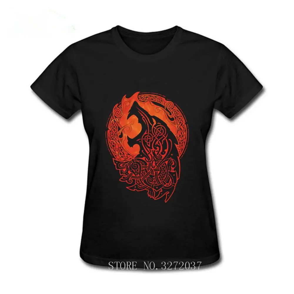 Vikings FENRIR LOKI'S SON Tees Short Sleeves Shirt Round Collar T-Shirt for women 100% Cotton T Shirt
Vikings FENRIR LOKI'S SON Tees Short Sleeves Shirt Round Collar T-Shirt for women 100% Cotton T Shirt