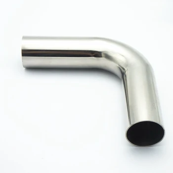 2-1/4" 57mm OD 304 Stainless Steel Sanitary Weld 90 Degree Elbow Pipe Fitting For Home Brew Homebrew Straight Pipe Length 100mm
2-1/4" 57mm OD 304 Stainless Steel Sanitary Weld 90 Degree Elbow Pipe Fitting For Home Brew Homebrew Straight Pipe Length 100mm