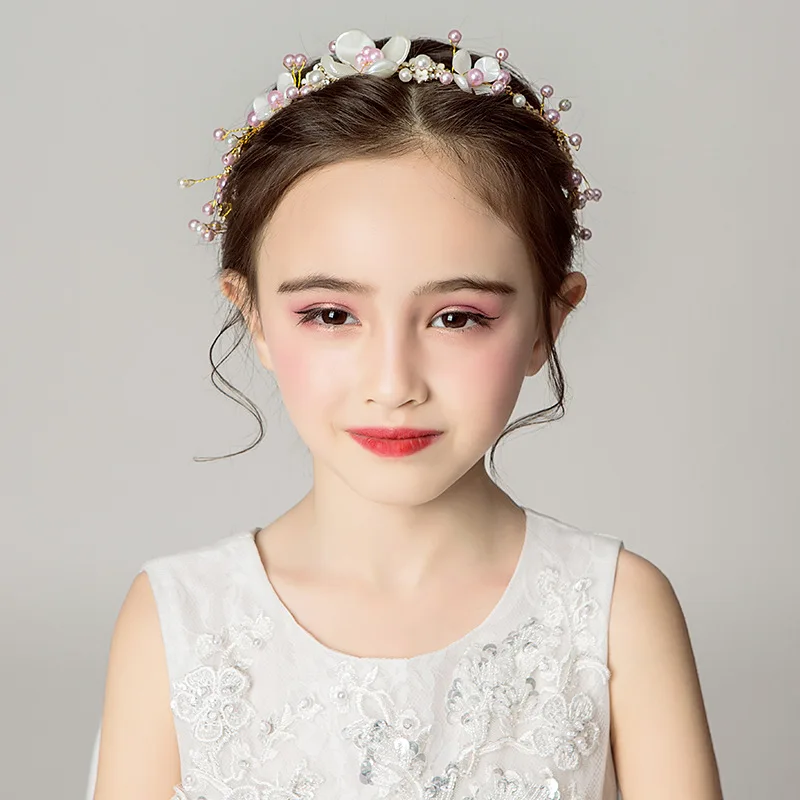 New Style Children Garland Headdress Handmade Pearl Hair Bands Princess Crown Girls Performance Photo Shoot Photo Hair Accessori
New Style Children Garland Headdress Handmade Pearl Hair Bands Princess Crown Girls Performance Photo Shoot Photo Hair Accessori