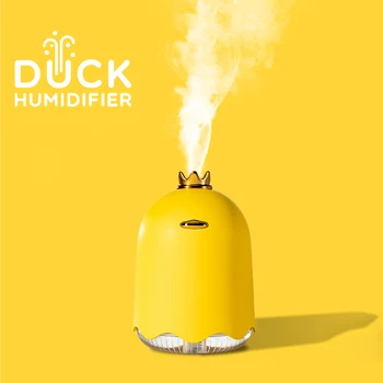 250ML USB Air Humidifier Ultrasonic Mist Maker Fogger High Quality Essential Oil Diffuser Car Funny Yellow Duck Aroma Difuser
250ML USB Air Humidifier Ultrasonic Mist Maker Fogger High Quality Essential Oil Diffuser Car Funny Yellow Duck Aroma Difuser