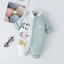 Autumn Winter Newborn Rompers Baby Clothes Unisex Cotton Cartoon Kids Warm Jumpsuits Overalls Toddler Clothing Sleepwear 0-24M
Autumn Winter Newborn Rompers Baby Clothes Unisex Cotton Cartoon Kids Warm Jumpsuits Overalls Toddler Clothing Sleepwear 0-24M