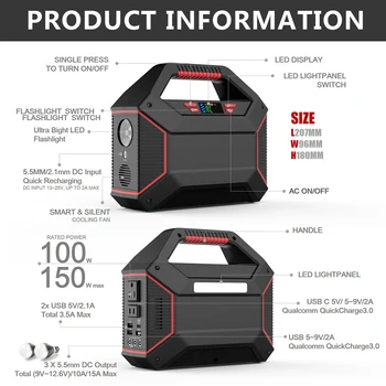 Newest Design Solar Generator Lithium Battery Portable Power Station Home Solar Power System For Wild Adventure
Newest Design Solar Generator Lithium Battery Portable Power Station Home Solar Power System For Wild Adventure