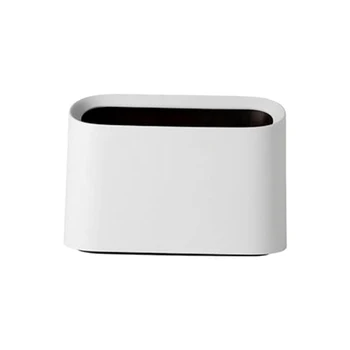 Nordic Style Desktop Trash Can Modern Oval Shatter-Resistant Plastic Small Trash Can Wastebasket Desktop Trash Can Mini Trash Ca
Nordic Style Desktop Trash Can Modern Oval Shatter-Resistant Plastic Small Trash Can Wastebasket Desktop Trash Can Mini Trash Ca