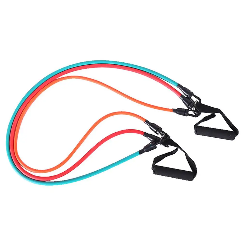 3 in 1 Training Resistance Bands Set Fitness Gym Stretch Expander Pull Rope Gym Rubber Pilates Elastic Tubes Workout Equipment
3 in 1 Training Resistance Bands Set Fitness Gym Stretch Expander Pull Rope Gym Rubber Pilates Elastic Tubes Workout Equipment