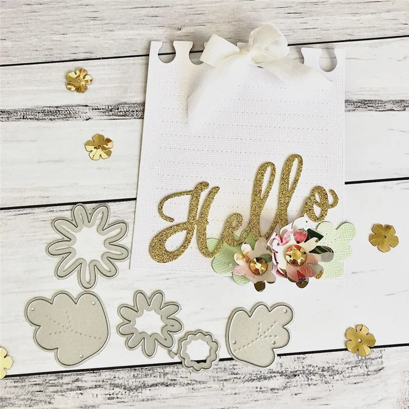 Naifumodo Flower Dies Leaf Border Metal Cutting Dies for DIY Scrapbooking Card Album Embossing Die Cut New Template
Naifumodo Flower Dies Leaf Border Metal Cutting Dies for DIY Scrapbooking Card Album Embossing Die Cut New Template