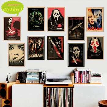 Scream Propaganda Vintage Kraft Poster Decorative Wall Canvas Painting Sticker Home Bar Posters Decoration
Scream Propaganda Vintage Kraft Poster Decorative Wall Canvas Painting Sticker Home Bar Posters Decoration