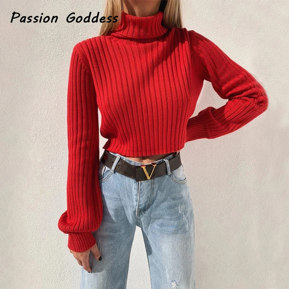 2019 Christmas Red Sweaters Women Oversized Pullovers Long Sleeve Knitted Turtleneck Pull Femme Sweater Jumpers Short Sweater
2019 Christmas Red Sweaters Women Oversized Pullovers Long Sleeve Knitted Turtleneck Pull Femme Sweater Jumpers Short Sweater