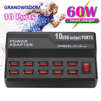 USB Charger smart quick Adapter For iPhone X XR 7 for Xiaomi for Samsung S10 Plus Phone 6 Ports US Plug Desktop Charging Station
USB Charger smart quick Adapter For iPhone X XR 7 for Xiaomi for Samsung S10 Plus Phone 6 Ports US Plug Desktop Charging Station