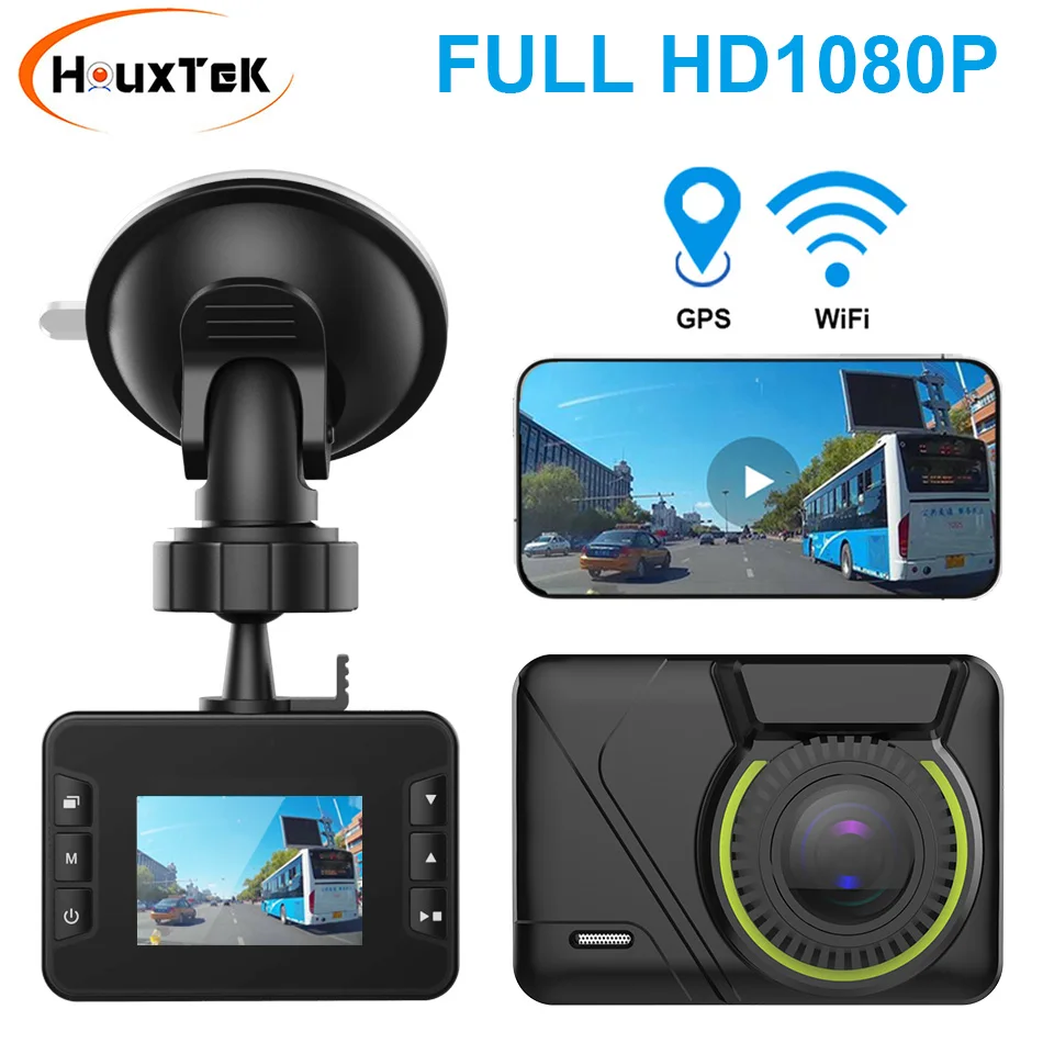 GPS WIFI Dash Cam HD 1080p Mini Car Camera Dvr Novatek Chip Auto Video Recorder Registrator Car Dashcam With WIFI GPS Track DVRS
GPS WIFI Dash Cam HD 1080p Mini Car Camera Dvr Novatek Chip Auto Video Recorder Registrator Car Dashcam With WIFI GPS Track DVRS