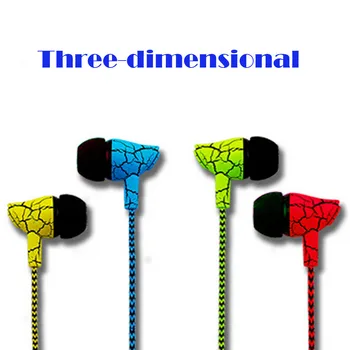3.5mm In-Ear Wired Earphone Crack Earphones With Mic 3D stereo bass Sport Handsfree Headset For mobile phone MP3 MP4
3.5mm In-Ear Wired Earphone Crack Earphones With Mic 3D stereo bass Sport Handsfree Headset For mobile phone MP3 MP4