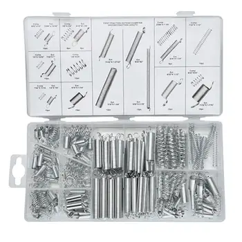 200pcs Portable Zinc Plated Tension Spring Compression Skillful Manufacture Extension Assorted Metal Hardware Kits Accessory
200pcs Portable Zinc Plated Tension Spring Compression Skillful Manufacture Extension Assorted Metal Hardware Kits Accessory