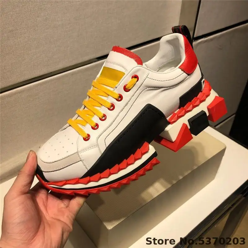 2019 OLOME Men Women Thick Bottom Outdoor Athletic Walking Flat Shoes Luxury Brand Natural Leather Casual Sneakers free shipping
2019 OLOME Men Women Thick Bottom Outdoor Athletic Walking Flat Shoes Luxury Brand Natural Leather Casual Sneakers free shipping