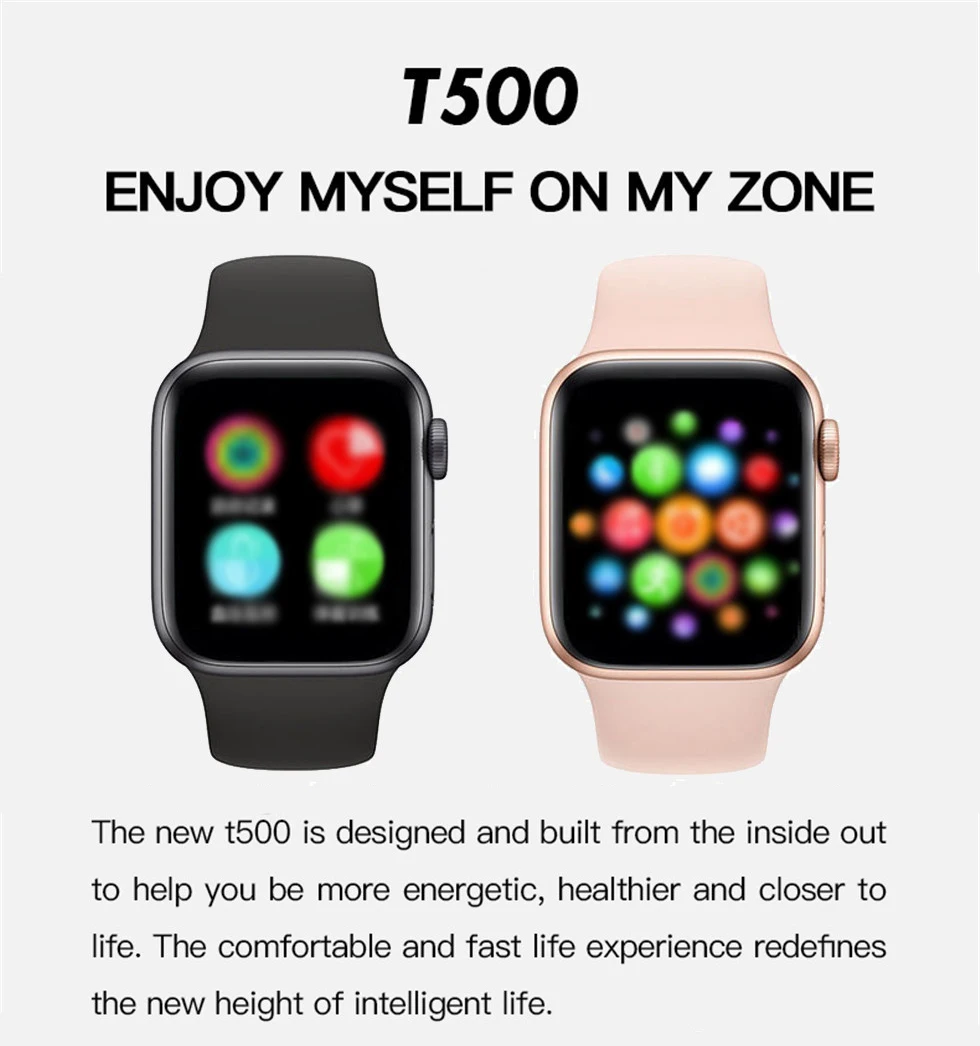 IWO 13 T500 Smartwatch Series 5 Bluetooth Call 44mm Heart Rate Monitor Blood Pressure Smart Watch for Apple Android PK IWO Max (1)