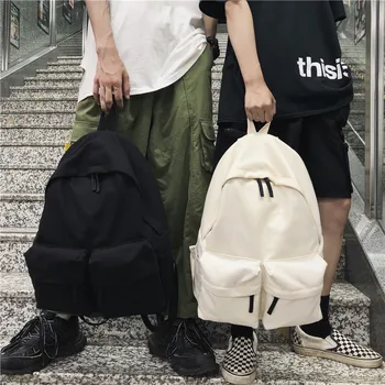 2020 new BF schoolbag female Korean high school student wild ins wind canvas backpack male campus backpack
2020 new BF schoolbag female Korean high school student wild ins wind canvas backpack male campus backpack