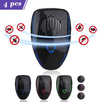 4Pcs Electronic Mosquitoe Killer Ultrasonic Pest Control Repeller Mouse Insect Rodent Repeller Household Animal Repellent
4Pcs Electronic Mosquitoe Killer Ultrasonic Pest Control Repeller Mouse Insect Rodent Repeller Household Animal Repellent