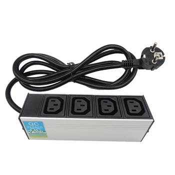 C13 Overload Protection Industrial 2M Extension Socket 4 AC Outlet EU Plug 16A 250V Aluminium Alloy PDU Power Strip
C13 Overload Protection Industrial 2M Extension Socket 4 AC Outlet EU Plug 16A 250V Aluminium Alloy PDU Power Strip