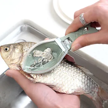 Fish Skin Brush Scraping Fishing Scale Brush Graters Fast Remove Fish knife Cleaning Peeler Scaler Scraper mutfak malzemeleri
Fish Skin Brush Scraping Fishing Scale Brush Graters Fast Remove Fish knife Cleaning Peeler Scaler Scraper mutfak malzemeleri