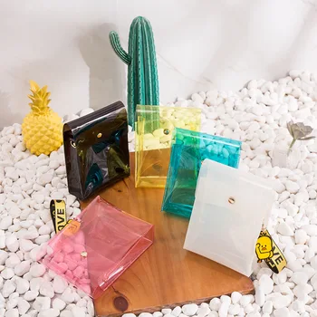 Woman Sling Bag 2020 Summer New Product INS PVC Transparent Mobile Phone Bag Simple Cool Shoulder Messenger Jelly Coin Purse
Woman Sling Bag 2020 Summer New Product INS PVC Transparent Mobile Phone Bag Simple Cool Shoulder Messenger Jelly Coin Purse