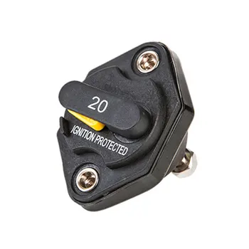 Iztoss DC 12V-32V Manual Reset Circuit Breaker Fuse Inverter Waterproof 20A 30A 40A for Auto Truck Boat Caravan RV
Iztoss DC 12V-32V Manual Reset Circuit Breaker Fuse Inverter Waterproof 20A 30A 40A for Auto Truck Boat Caravan RV