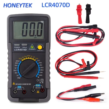 HONEYTEK 4070D LCR Meter Resistance/Inductance/Capacitor Test Table Digital multimeters Capacitance Meter Ohm Inductance Testr
HONEYTEK 4070D LCR Meter Resistance/Inductance/Capacitor Test Table Digital multimeters Capacitance Meter Ohm Inductance Testr