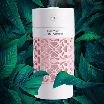 3 in 1 Mini Air Humidifier 250Ml Car Aroma Diffuser USB Ultrasonic Humidifier with LED Lights USB Fan-Pink
3 in 1 Mini Air Humidifier 250Ml Car Aroma Diffuser USB Ultrasonic Humidifier with LED Lights USB Fan-Pink