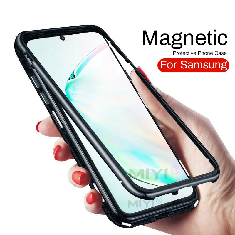 Magnetic Metal Flip Case For Samsung Galaxy Note 10 Plus Magnet Cover For Samsung Note10+ Note10plus Not 10+ 10Plus Coque Fundas
Magnetic Metal Flip Case For Samsung Galaxy Note 10 Plus Magnet Cover For Samsung Note10+ Note10plus Not 10+ 10Plus Coque Fundas