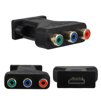 HDMI to 3 RCA Video Audio Converter Head AV Adapter Female Head 1.5m NC99
HDMI to 3 RCA Video Audio Converter Head AV Adapter Female Head 1.5m NC99