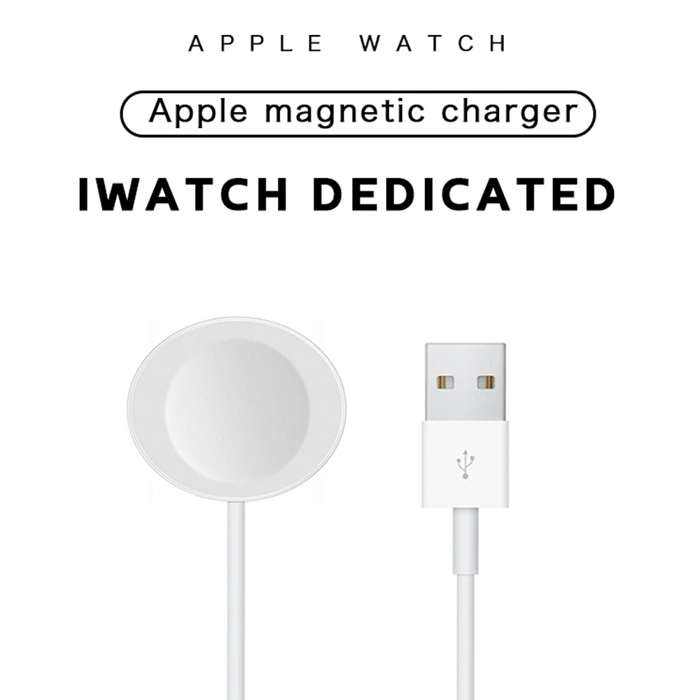Magnetic Charger Compatible for Apple Watch Series 6 5 4 3 2 1 SE Portable IWatch Wireless Charging Dock USB Smart Accessories
Magnetic Charger Compatible for Apple Watch Series 6 5 4 3 2 1 SE Portable IWatch Wireless Charging Dock USB Smart Accessories