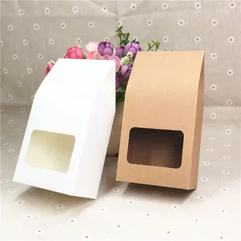 24pcs/Lot Solid Color White Brown Standing Kraft Paper Sealing Bags For Apple Chocolate Bags Boxes With PVC Heart Square Window 
24pcs/Lot Solid Color White Brown Standing Kraft Paper Sealing Bags For Apple Chocolate Bags Boxes With PVC Heart Square Window