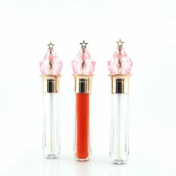 3.5ml Magic Wand Shaped Lip Gloss Tubes Gold Star Transparent Bottle Plastic Lipstick Tubes Empty Cosmetic Packing Container
3.5ml Magic Wand Shaped Lip Gloss Tubes Gold Star Transparent Bottle Plastic Lipstick Tubes Empty Cosmetic Packing Container