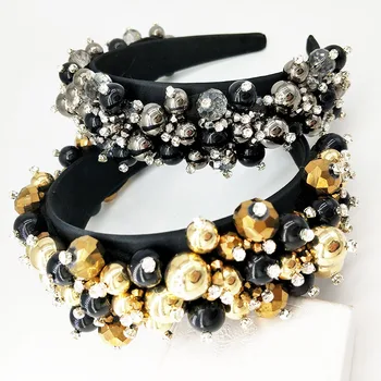 Baroque Beaded Headband ,Crown For a girl,Princess Tiara,Hair hoop,Headbands For Women,Rhinestones For Hair,Bridal Headpiece,Wed
Baroque Beaded Headband ,Crown For a girl,Princess Tiara,Hair hoop,Headbands For Women,Rhinestones For Hair,Bridal Headpiece,Wed