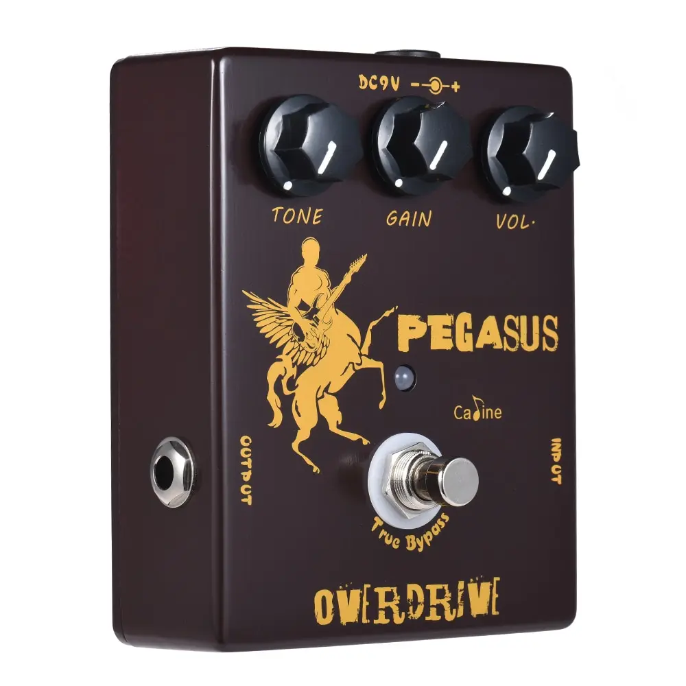Caline CP-43 Overdrive Guitar Effect Pedal Aluminum Alloy True Bypass With TONE GAIN VOL control knobs
Caline CP-43 Overdrive Guitar Effect Pedal Aluminum Alloy True Bypass With TONE GAIN VOL control knobs