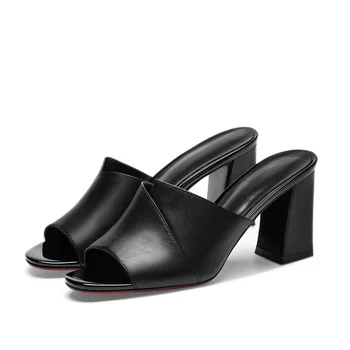 100% cow leather flats Women slippers New Summer flip-flop shoes woman sandals Party Casual Mules Shoes Woman
100% cow leather flats Women slippers New Summer flip-flop shoes woman sandals Party Casual Mules Shoes Woman