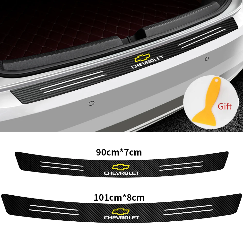 Car Rear Bumper Guard Sticker for Chevrolet Cruze Lacetti Captiva Camaro Sonic Spark Sail Aveo Malibu SS Z71 Equinox Trax Impala
Car Rear Bumper Guard Sticker for Chevrolet Cruze Lacetti Captiva Camaro Sonic Spark Sail Aveo Malibu SS Z71 Equinox Trax Impala